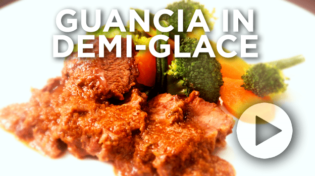 Guancia in demi-glace