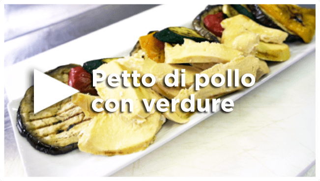 Petto di pollo con verdure