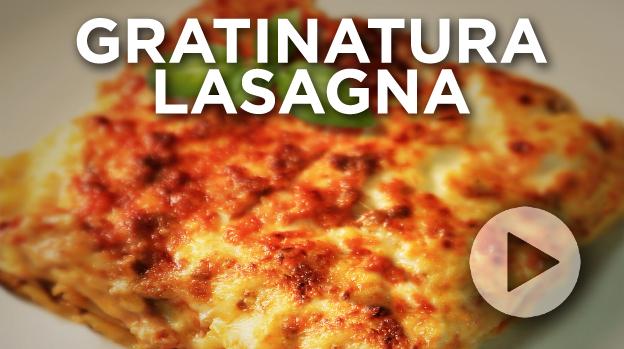 Gratinatura lasagna
