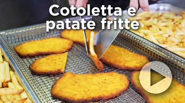 COTOLETTA E PATATE FRITTE