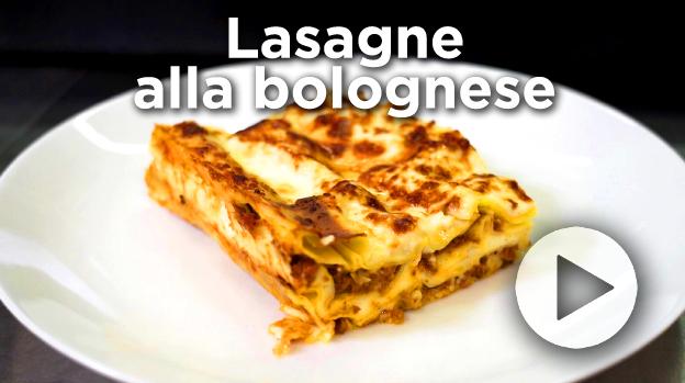 LASAGNE ALLA BOLOGNESE