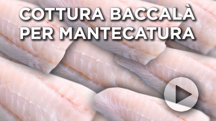 Cottura baccalà per mantecatura