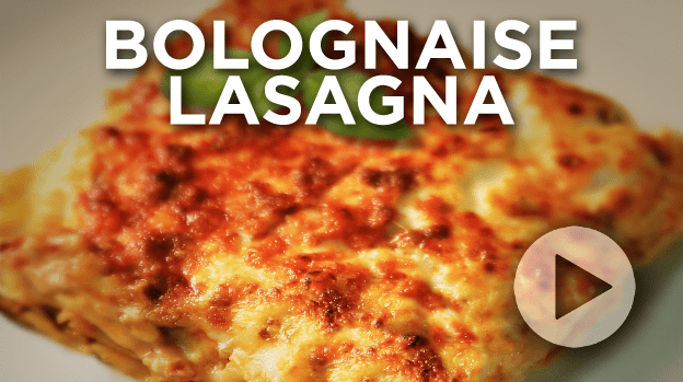 Bolognaise lasagna