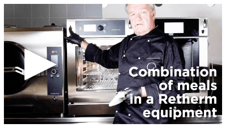 Combination of meals in a Retherm equipment