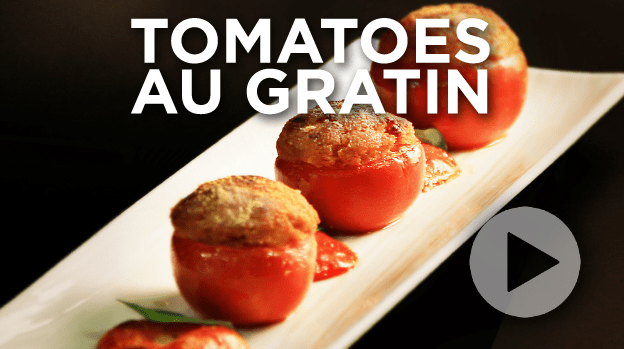 Tomatoes au gratin