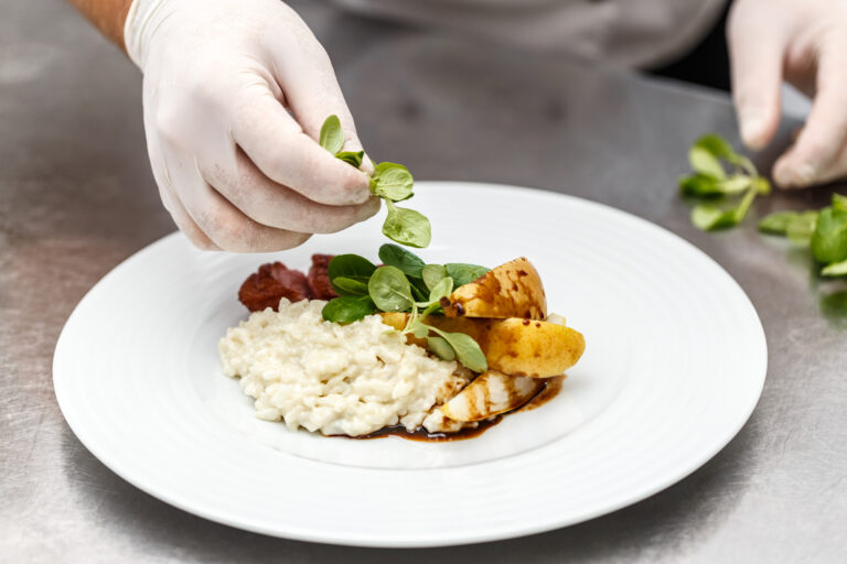 Grilled goose breast